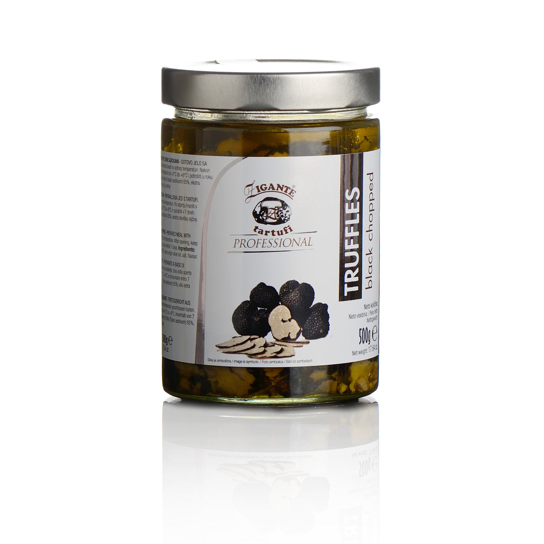 Black Truffles Chopped 500g